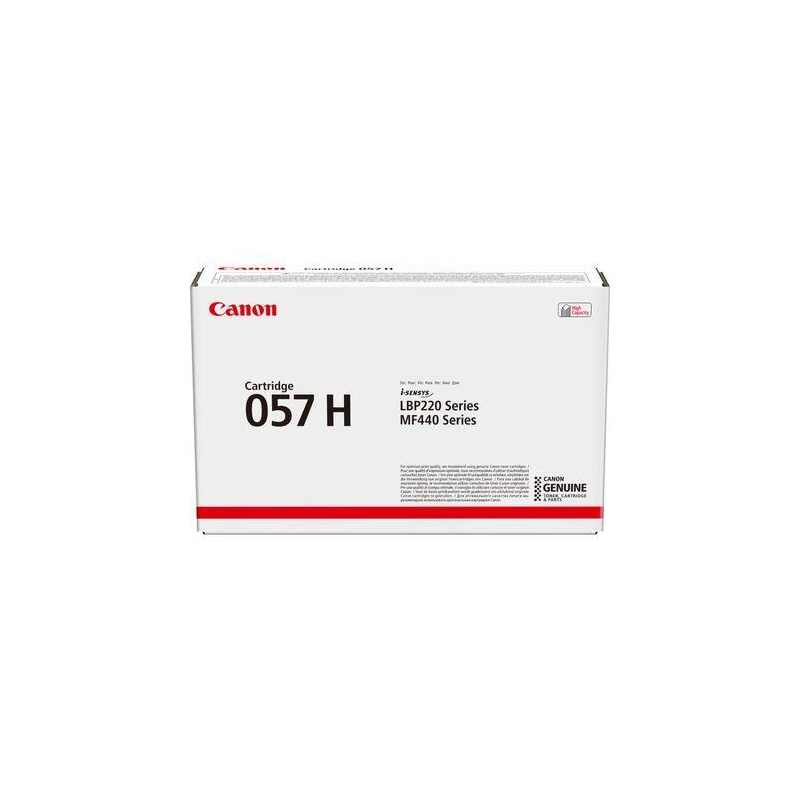 TONER BLACK 10K 057H/3010C004 CANON