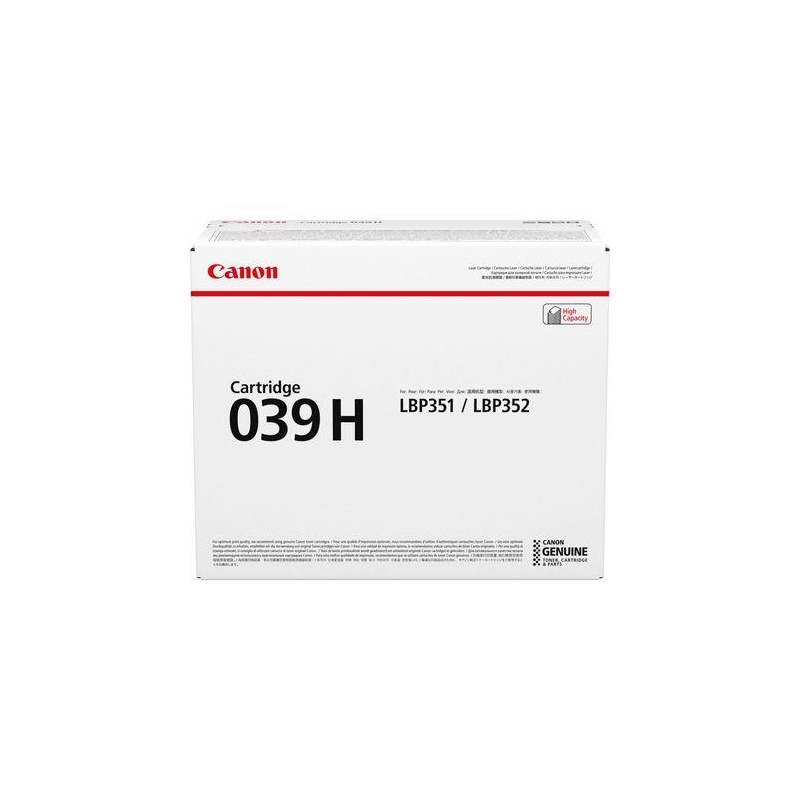TONER BLACK CRG-039H 25K/0288C002 CANON